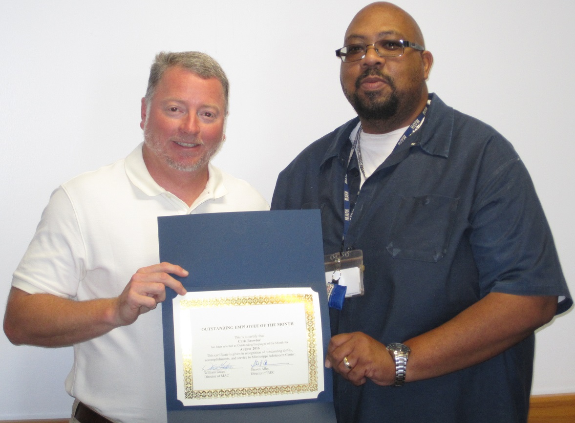 MAC August EOM Boswell Regional Center